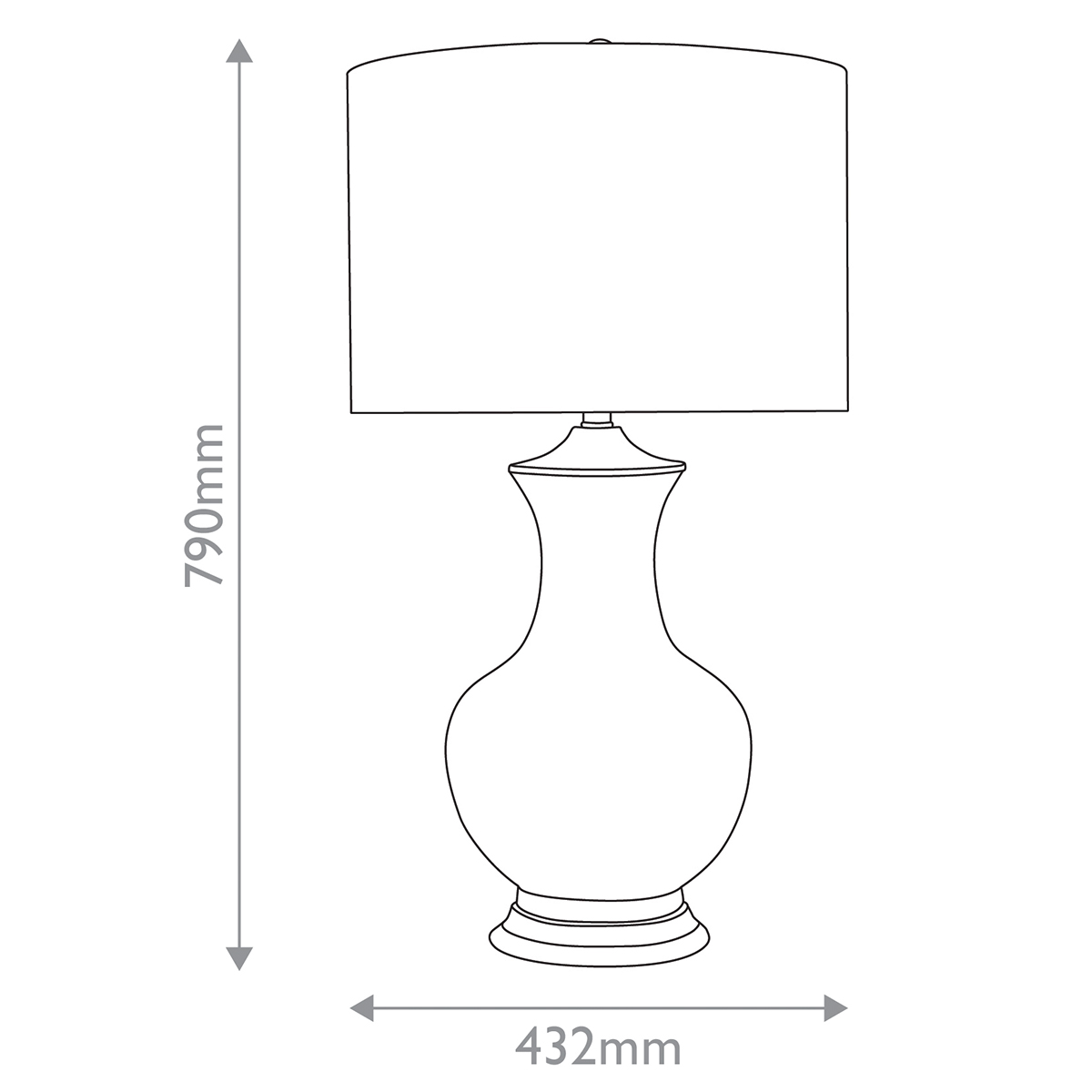 Настольная лампа белого цвета с фарфоровым основанием и латунными акцентами и тканевым абажуром Currey & Company в Челябинске