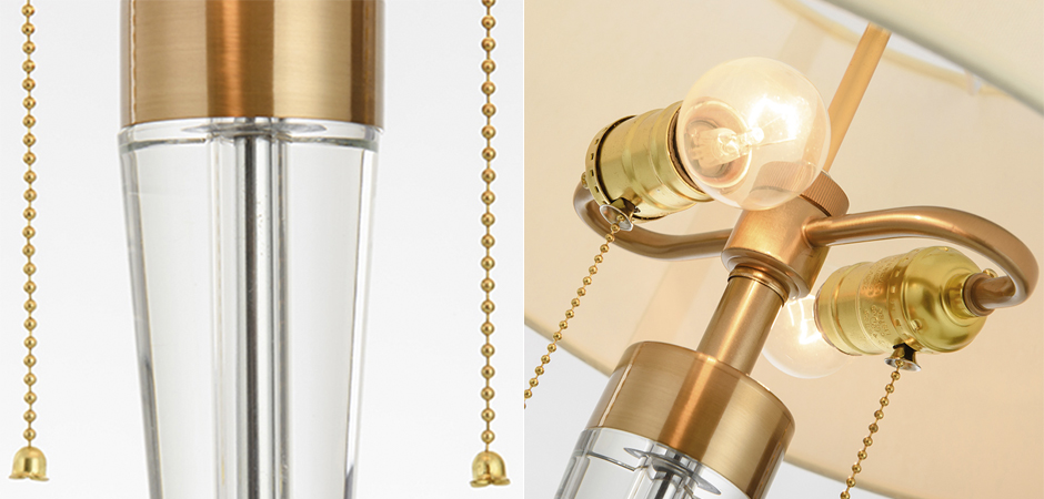 Настольная лампа Transparent Atlant Table lamp Настольная лампа Transparent Atlant Table lamp - Loft-Concept в Челябинске