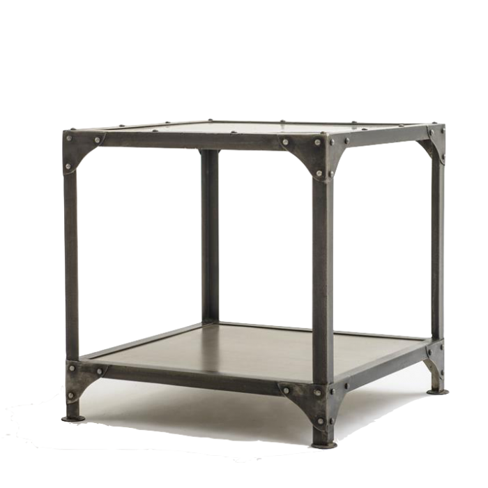 Кофейный стол Industrial Steampunk Nickel Side Table Кофейный стол Industrial Steampunk Nickel Side Table в Челябинске | Loft Concept