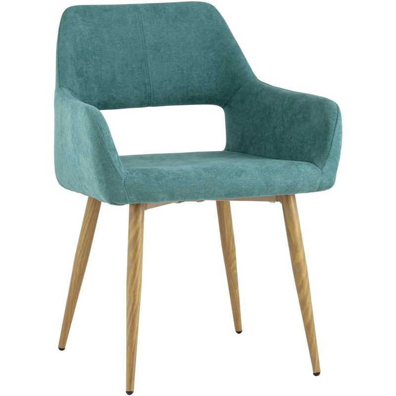 Стул NEASAN Chair Бирюзовый Цвет Бирюзовый Древесина в Челябинске | Loft Concept 