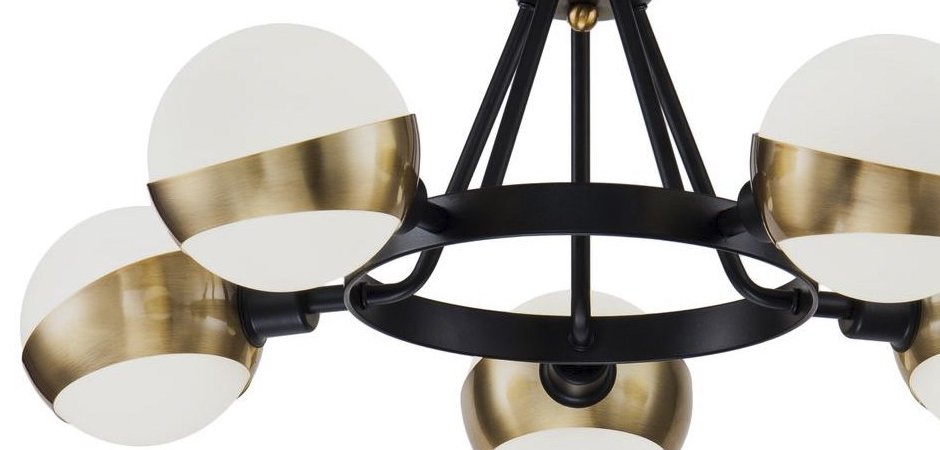 Люстра Hold Ball Brass Chandelier 5 Люстра Hold Ball Brass Chandelier 5 - Loft-Concept в Челябинске