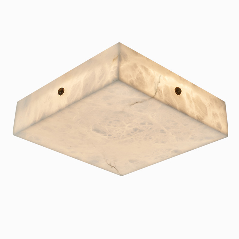 Накладной Потолочный светильник из натурального мрамора Marble cube Накладной Потолочный светильник из натурального мрамора Marble cube в Челябинске | Loft Concept