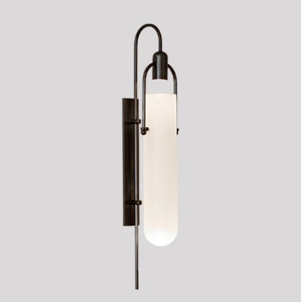 Бра Allied Maker ARC WELL SCONCE Черный Белый Бра Allied Maker ARC WELL SCONCE Черный Белый в Челябинске | Loft Concept