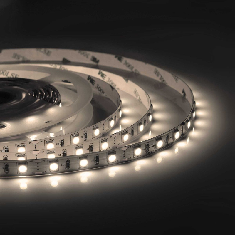Светодиодная лента 14,4W/m 60LED/m 5050SMD 24V PRO теплый белый 5M Белый Светодиодная лента 14,4W/m 60LED/m 5050SMD 24V PRO теплый белый 5M Белый в Челябинске | Loft Concept