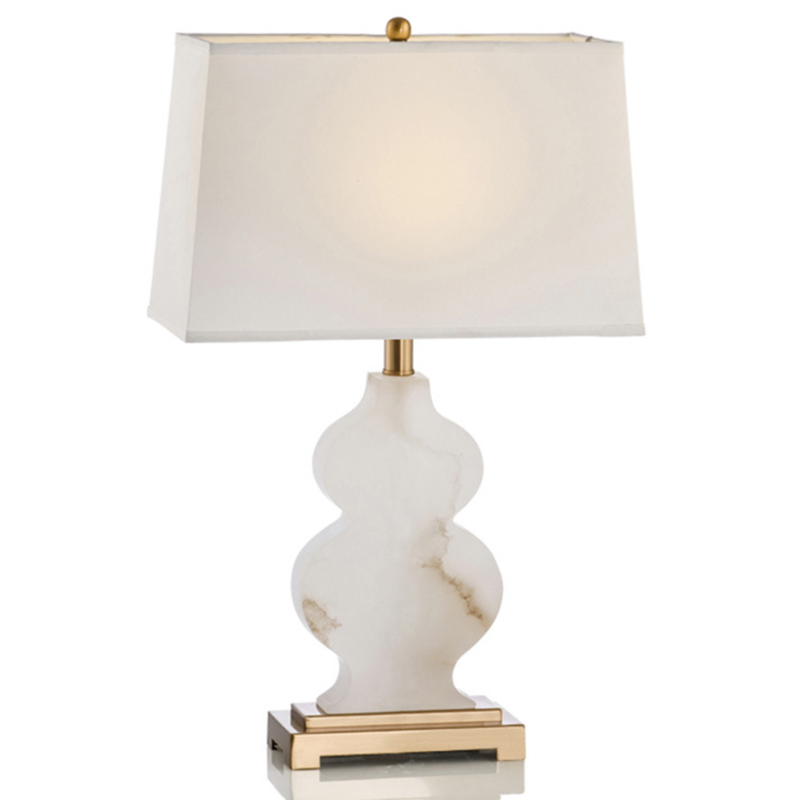 Настольная лампа Nieves White Латунь ivory ( слоновая кость ) Настольная лампа Nieves White Латунь ivory ( слоновая кость ) в Челябинске | Loft Concept