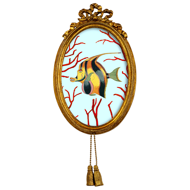 Постер Seashell Still Life с кисточками 4 Мульти Золотой Постер Seashell Still Life с кисточками 4 Мульти Золотой в Челябинске | Loft Concept