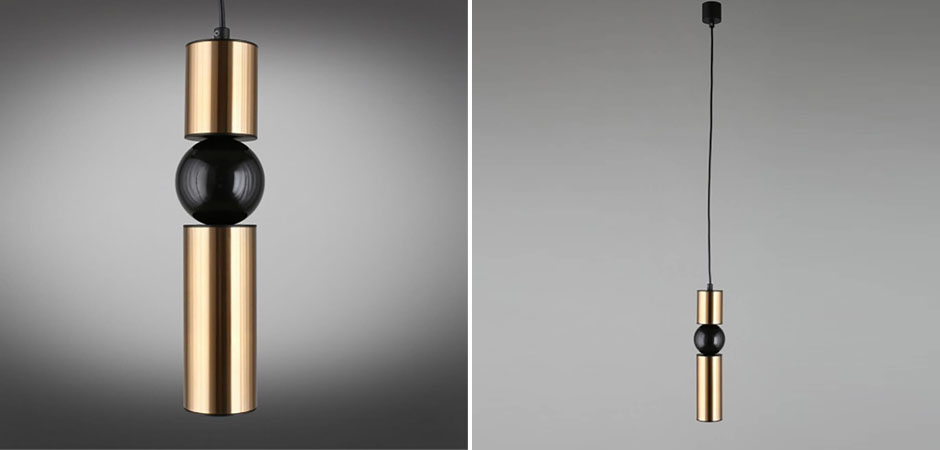 Подвесной светильник Lee Broom Fulcrum Черный и Золото Подвесной светильник Lee Broom Fulcrum Черный и Золото - Loft-Concept в Челябинске