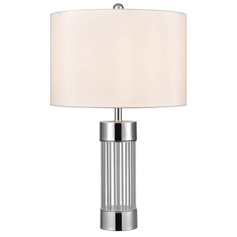 Настольная лампа с Абажуром Серебро MANTRA Table Lamp Белый Хром Настольная лампа с Абажуром Серебро MANTRA Table Lamp Белый Хром в Челябинске | Loft Concept