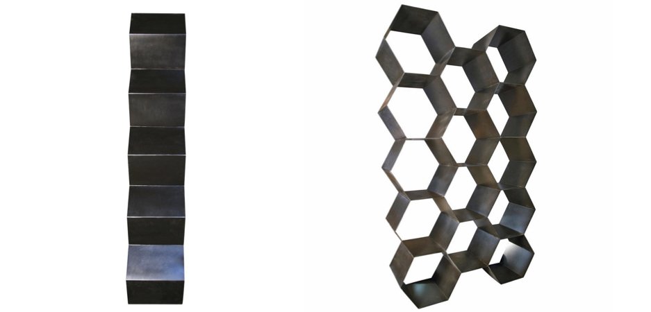 Стеллаж Industrial Loft Metal Honeycomb Стеллаж Industrial Loft Metal Honeycomb - Loft-Concept в Челябинске
