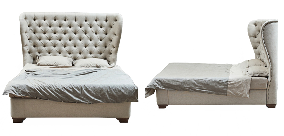 Кровать Aivengo Bed White Кровать Aivengo Bed White - Loft-Concept в Челябинске