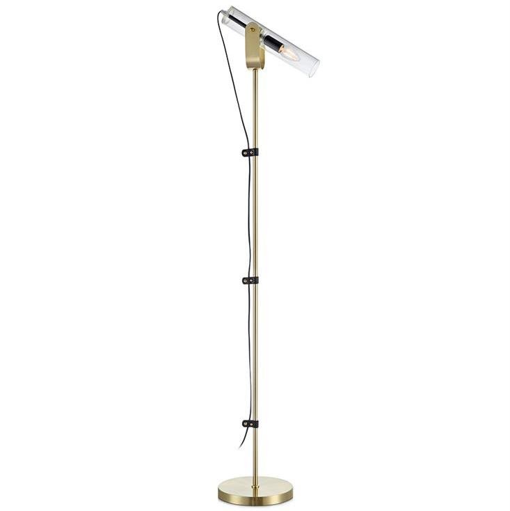 Торшер ReTube Floor Lamp Латунь Торшер ReTube Floor Lamp Латунь в Челябинске | Loft Concept