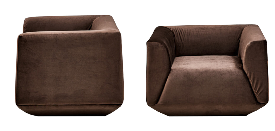 Armchair Cube Brown Большое Кресло Куб Armchair Cube Brown Большое Кресло Куб - Loft-Concept в Челябинске