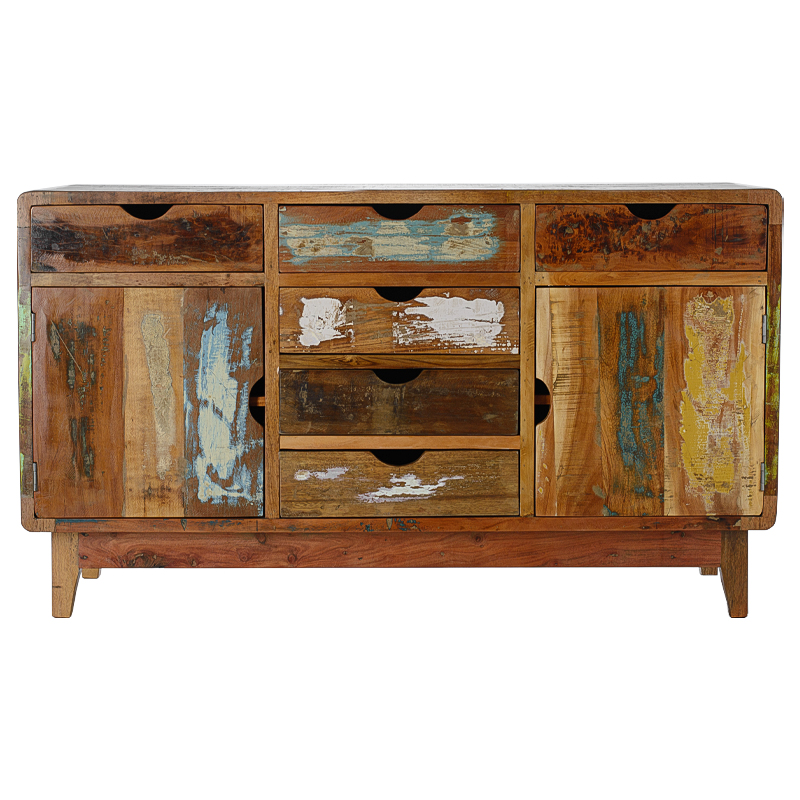 Комод Antique Wood Bureau Коричневый винтаж Комод Antique Wood Bureau Коричневый винтаж в Челябинске | Loft Concept
