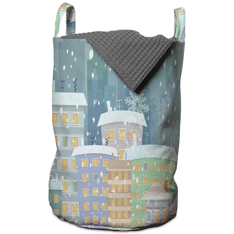 Корзина Snow Covered Roofs Basket Мульти Корзина Snow Covered Roofs Basket Мульти в Челябинске | Loft Concept