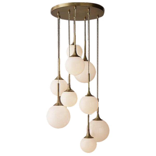 Люстра Restoration Hardware Whitney Chandelier Латунь Люстра Restoration Hardware Whitney Chandelier Латунь в Челябинске | Loft Concept