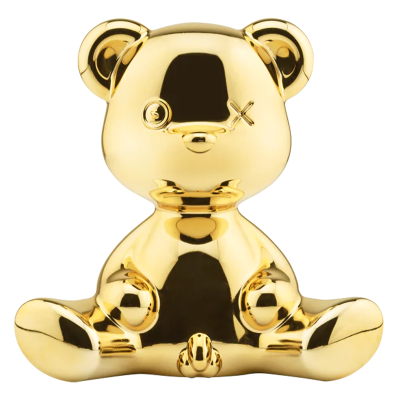 Статуэтка Teddy Boy Metal Finish with Cable Золото Глянцевое золото Статуэтка Teddy Boy Metal Finish with Cable Золото Глянцевое золото в Челябинске | Loft Concept