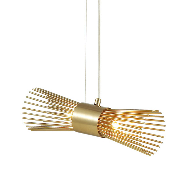 Люстра Orso Chandelier 2 Золотой Люстра Orso Chandelier 2 Золотой в Челябинске | Loft Concept