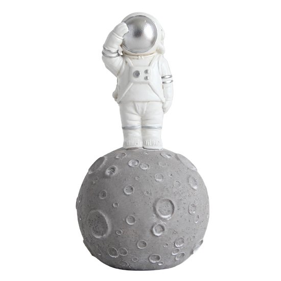 Статуэтка Astronaut On The Moon Белый Статуэтка Astronaut On The Moon Белый в Челябинске | Loft Concept
