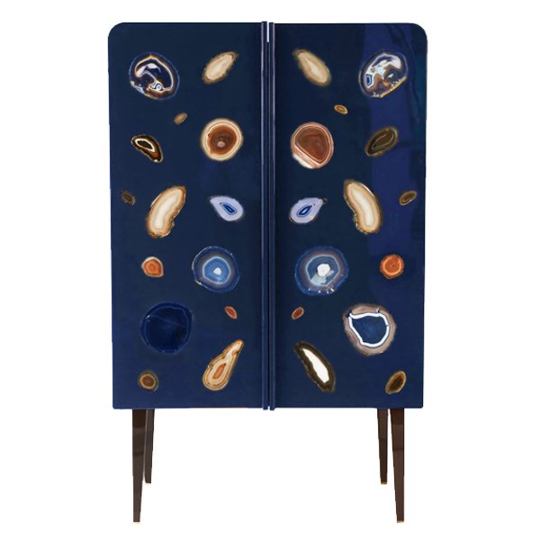 Patrick Naggar Gem Cabinet шкаф украшенный агатами Коричневый Шоколад (Chocolate) Patrick Naggar Gem Cabinet шкаф украшенный агатами Коричневый Шоколад (Chocolate) в Челябинске | Loft Concept