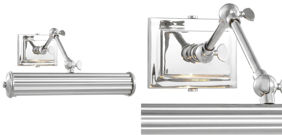 Бра Eichholtz Wall Lamp Luca S Nickel Бра Eichholtz Wall Lamp Luca S Nickel - Loft-Concept в Челябинске