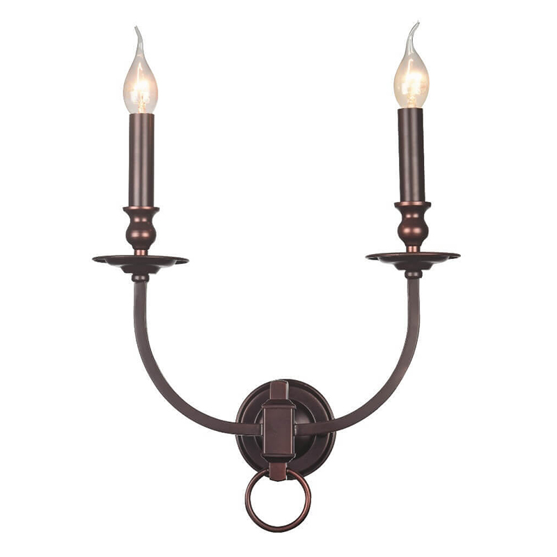 Бра Claudette Wall Lamp Коричневый Бра Claudette Wall Lamp Коричневый в Челябинске | Loft Concept
