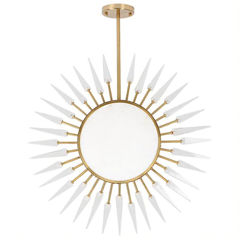 Люстра Chandelier Sun with thorns Золотой Люстра Chandelier Sun with thorns Золотой в Челябинске | Loft Concept