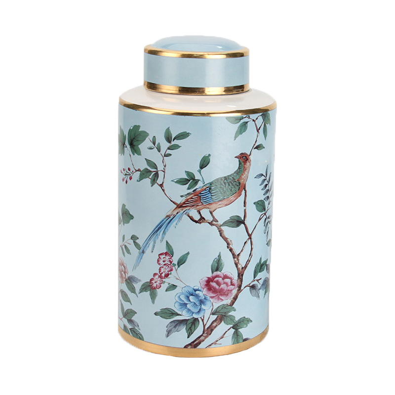 Ваза Garden Blue Vase big Мульти Ваза Garden Blue Vase big Мульти в Челябинске | Loft Concept