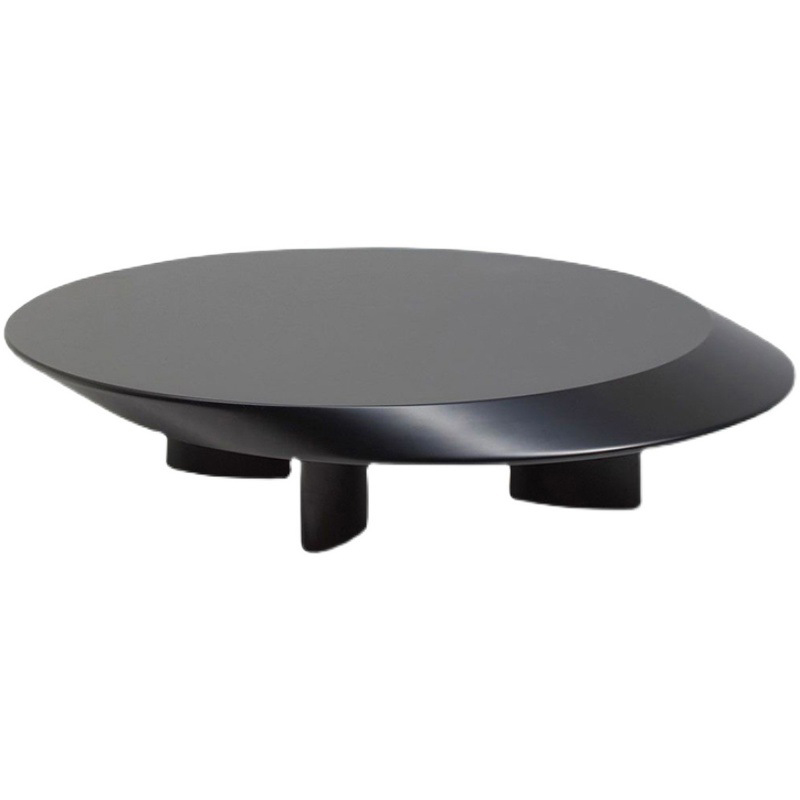 Кофейный стол Ellipse Black Matte Coffee Table Черный матовый Кофейный стол Ellipse Black Matte Coffee Table Черный матовый в Челябинске | Loft Concept