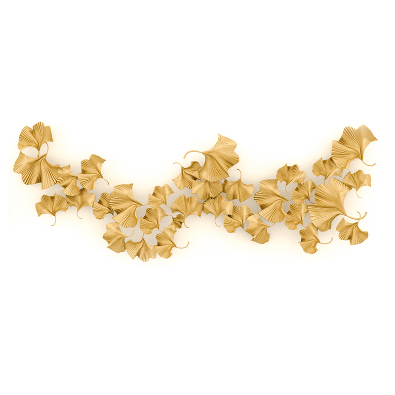 Аксессуар на стену Golden Ginkgo Leaves Золотой в Челябинске | Loft Concept 