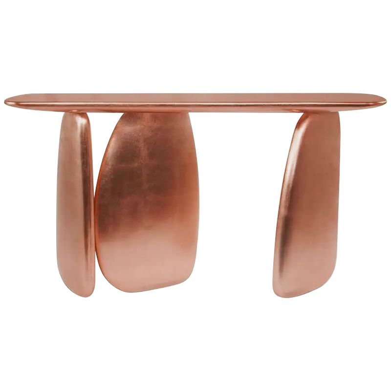 Консоль Design Console Table Copper Медь Консоль Design Console Table Copper Медь в Челябинске | Loft Concept