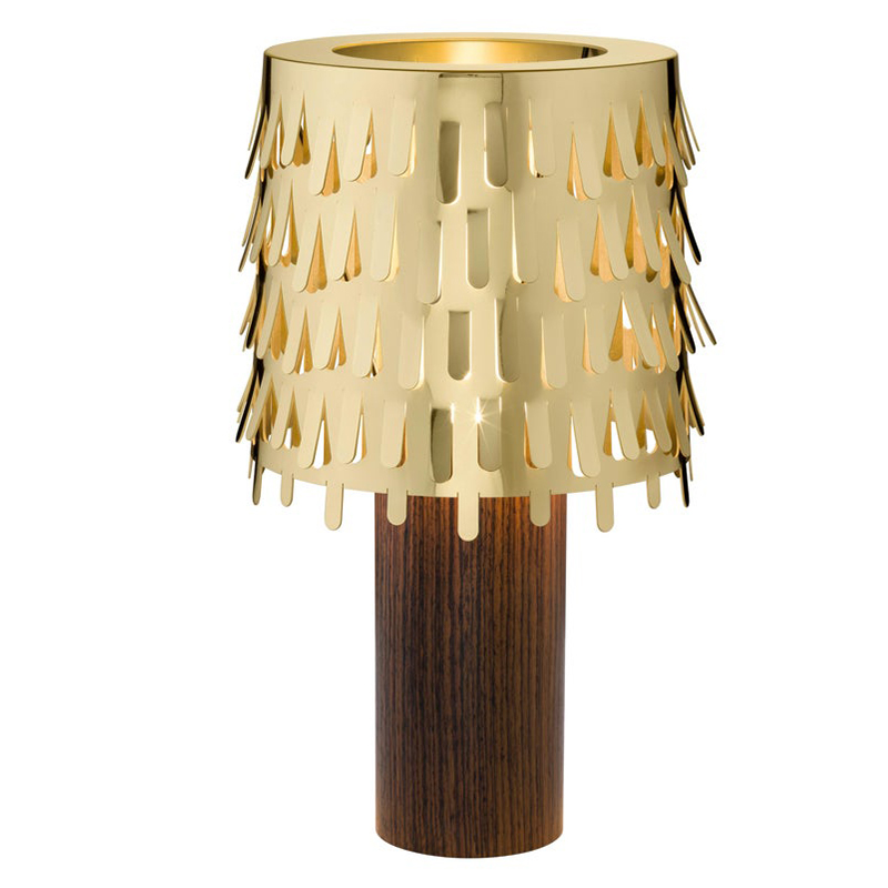 Настольная лампа Foglie Table Lamp Золотой Настольная лампа Foglie Table Lamp Золотой в Челябинске | Loft Concept
