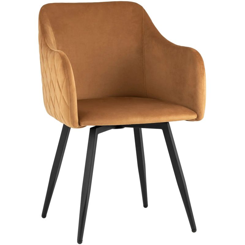Стул Вращающийся Nika Chair Оранжевый Цвет Оранжевый Черный Стул Вращающийся Nika Chair Оранжевый Цвет Оранжевый Черный в Челябинске | Loft Concept