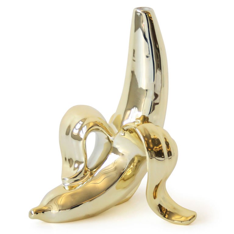 Статуэтка BANANA BUD VASE Глянцевое золото Статуэтка BANANA BUD VASE Глянцевое золото в Челябинске | Loft Concept