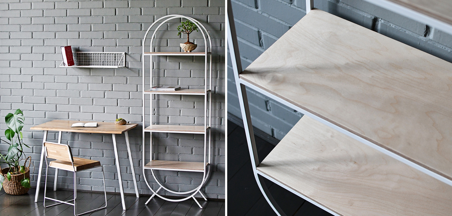 Стеллаж Lugo Industrial Metal Rust Rack - фото