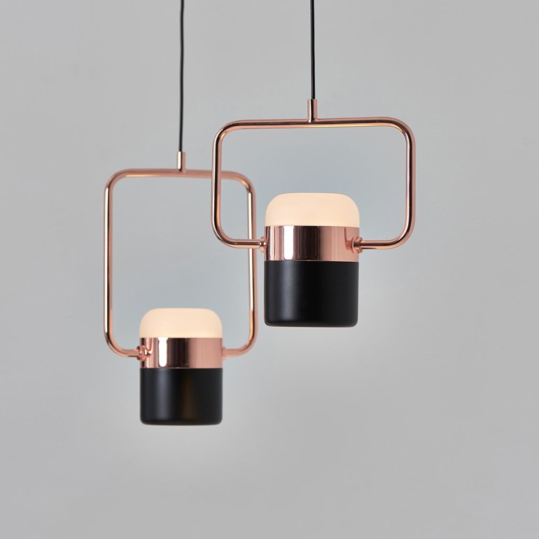 Люстра Seeddesign Ling P1 Black Черный Медь Люстра Seeddesign Ling P1 Black Черный Медь в Челябинске | Loft Concept