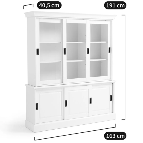 Витрина из массива сосны Cobbett White Wood Showcase Витрина из массива сосны Cobbett White Wood Showcase в Челябинске