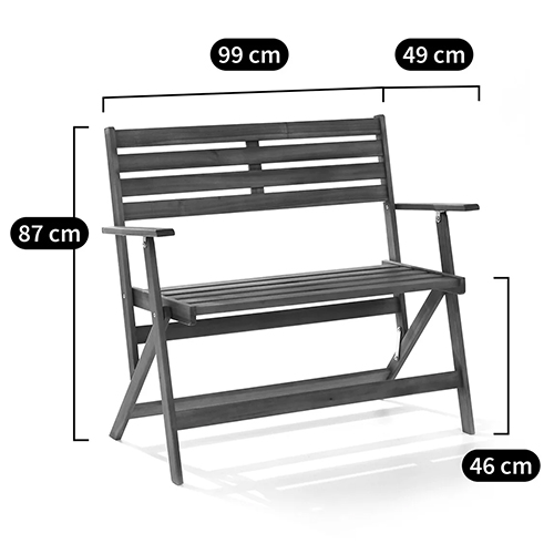 Деревянная садовая скамейка складная Gary Wood Bench Деревянная садовая скамейка складная Gary Wood Bench в Челябинске