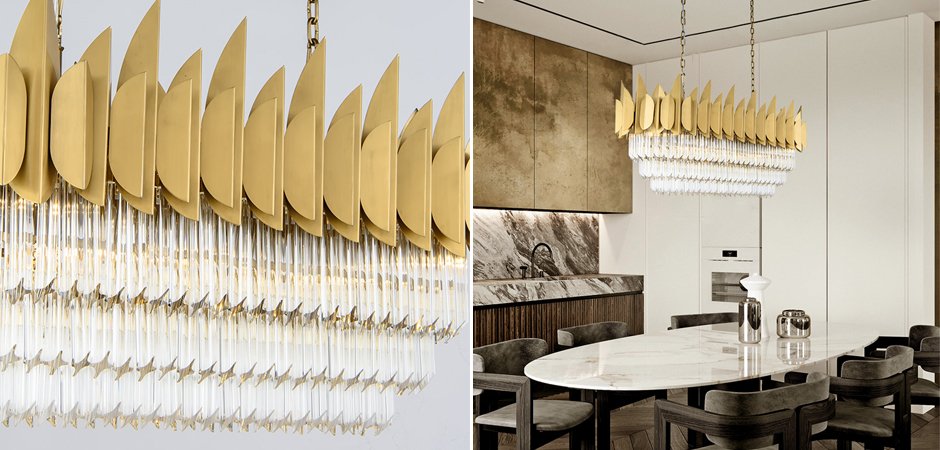 Подвесной светильник KEBO KING CHANDELIER Rectangle Подвесной светильник KEBO KING CHANDELIER Rectangle - Loft-Concept в Челябинске