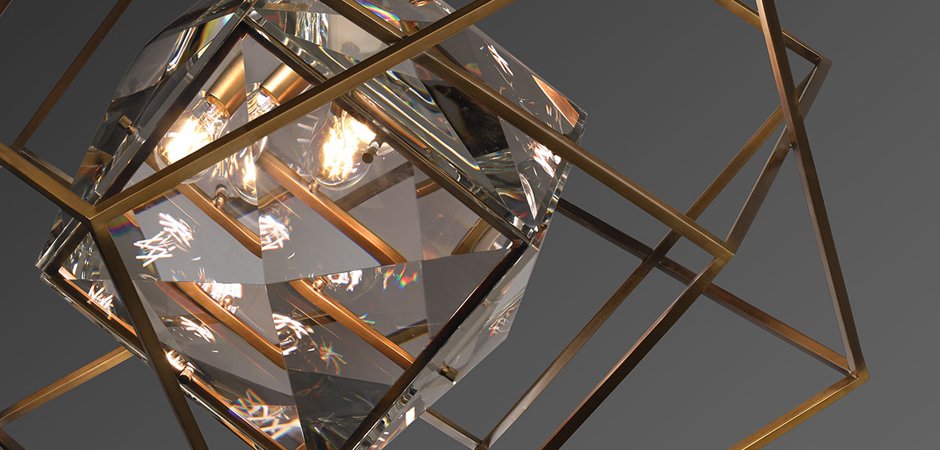 Подвесной светильник Jonathan Browning Studios CAMUS CHANDELIER Подвесной светильник Jonathan Browning Studios CAMUS CHANDELIER - Loft-Concept в Челябинске