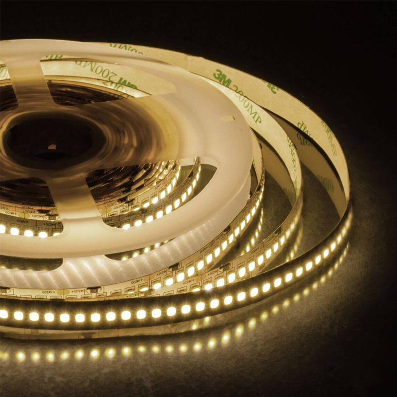 Светодиодная лента 26W/m 240Led/m 2835SMD теплый белый Белый Светодиодная лента 26W/m 240Led/m 2835SMD теплый белый Белый в Челябинске | Loft Concept