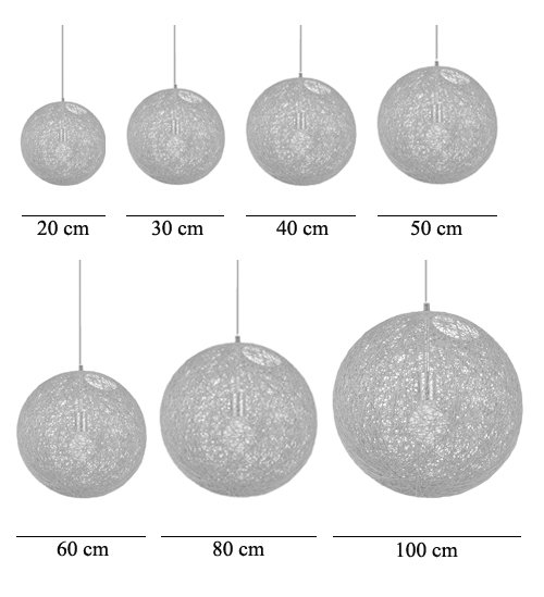 Подвесной светильник The Random Light Black 60 в Челябинске