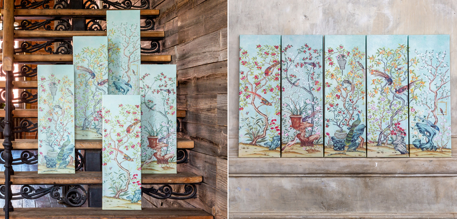 Постер Blue Chinoiserie 3 Постер Blue Chinoiserie 3 - Loft-Concept в Челябинске