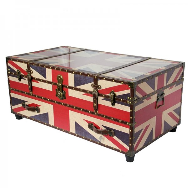 Сундук Union Jack Traveler Style  в Челябинске | Loft Concept 