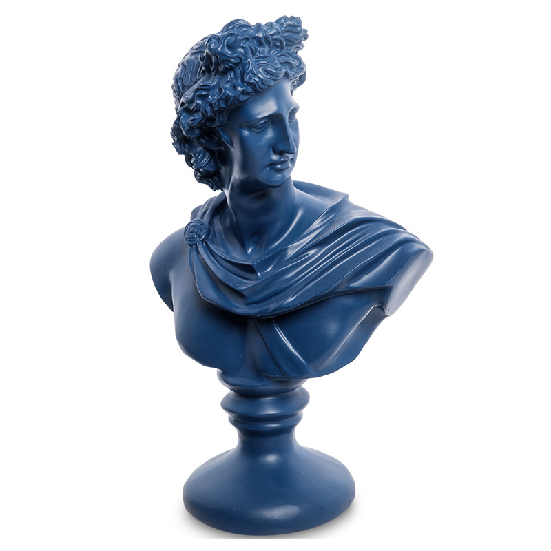 Статуэтка Bust David blue Синий Статуэтка Bust David blue Синий в Челябинске | Loft Concept