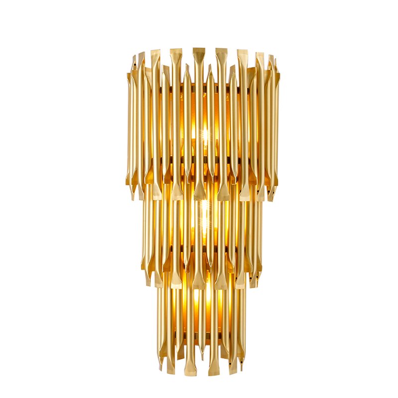 Бра MATHENY III WALL LAMP by DELIGHTFULL Gold Глянцевое золото матовое золото Бра MATHENY III WALL LAMP by DELIGHTFULL Gold Глянцевое золото матовое золото в Челябинске | Loft Concept