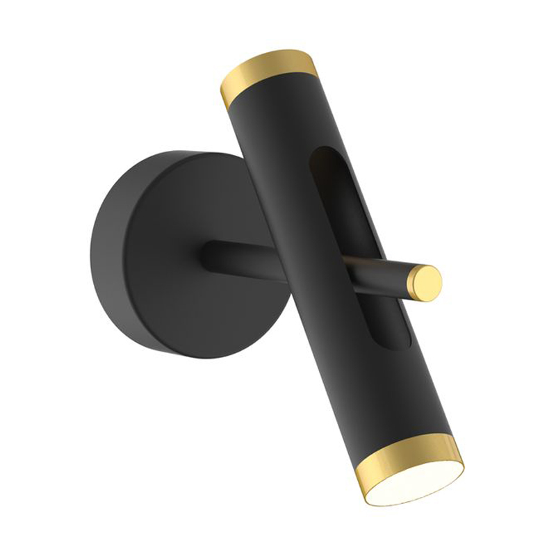 Бра Rainer Sconce black Черный Золотой Бра Rainer Sconce black Черный Золотой в Челябинске | Loft Concept