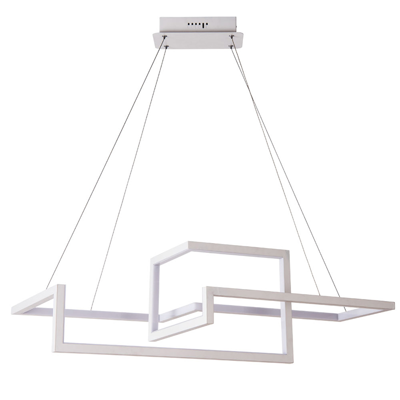 Люстра Esther Geometric White Chandelier II Белый Люстра Esther Geometric White Chandelier II Белый в Челябинске | Loft Concept