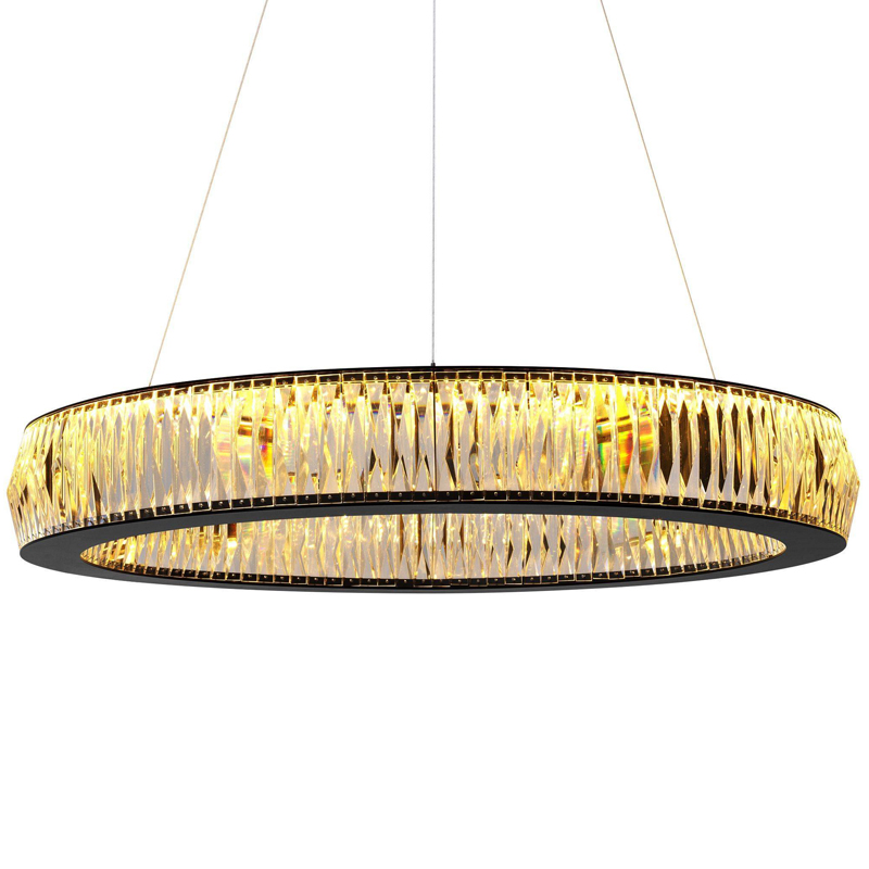 Люстра Eichholtz Chandelier Vancouver L Черный Прозрачный (Transparent) Люстра Eichholtz Chandelier Vancouver L Черный Прозрачный (Transparent) в Челябинске | Loft Concept