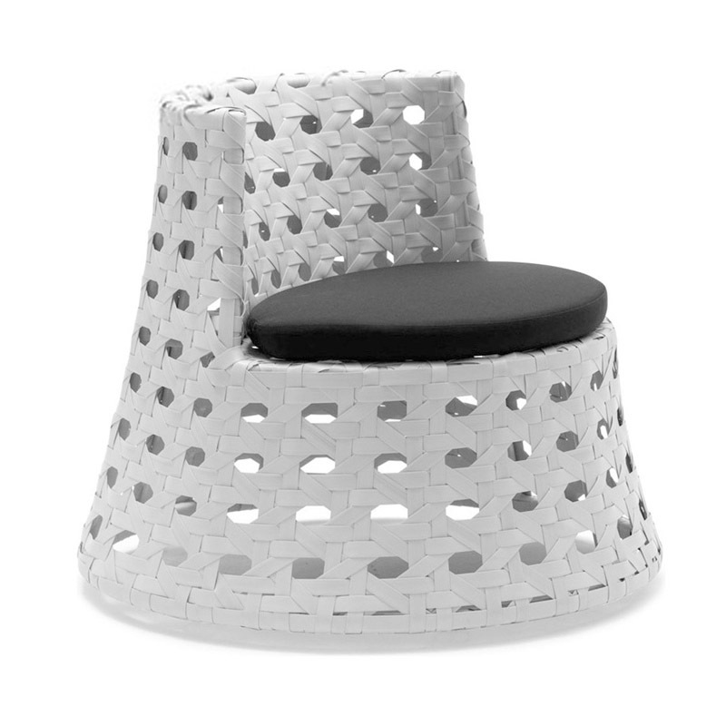 Кресло White Braid Chair Белый Кресло White Braid Chair Белый в Челябинске | Loft Concept