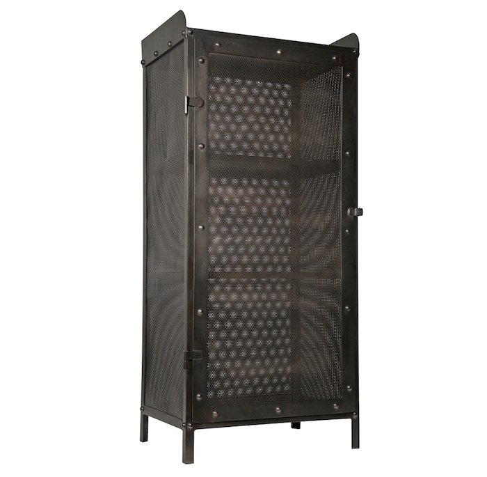 Буфет Industrial Loft Dark Metal Tall Cabinet Черный Буфет Industrial Loft Dark Metal Tall Cabinet Черный в Челябинске | Loft Concept